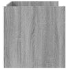 Grauer Couchtisch Marilynn 100x50x50cm (Holz)