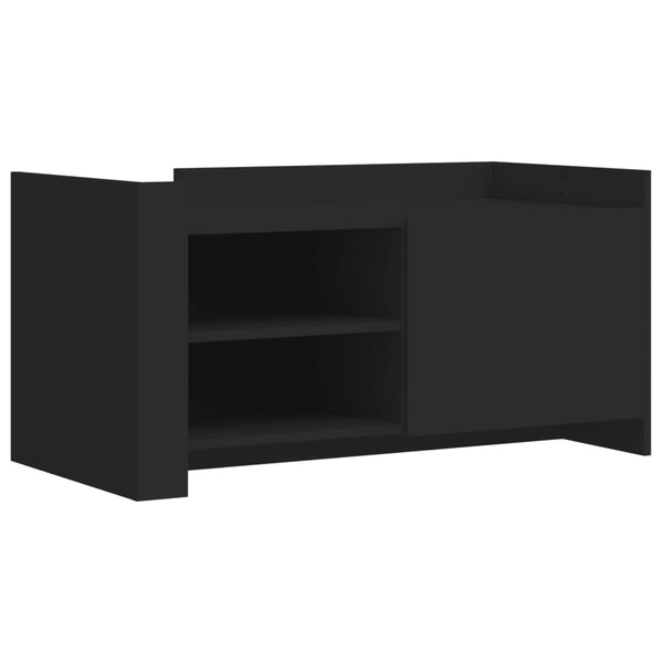 Couchtisch Ghenade 100x50x50cm Schwarz (Holz)