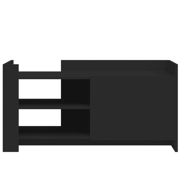 Couchtisch Ghenade 100x50x50cm Schwarz (Holz)