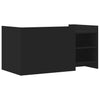 Couchtisch Ghenade 100x50x50cm Schwarz (Holz)