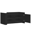 Couchtisch Ghenade 100x50x50cm Schwarz (Holz)
