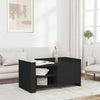 Couchtisch Ghenade 100x50x50cm Schwarz (Holz)