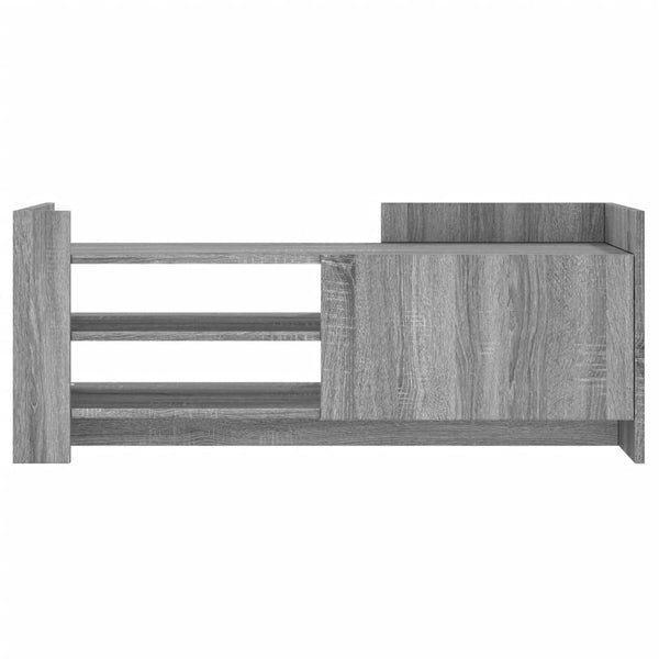 Harmaa tv-taso Steiana 100x35x40cm (puinen)
