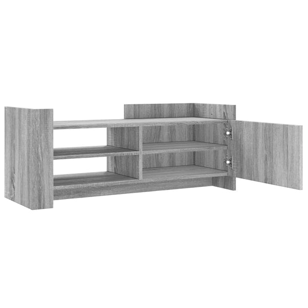 Harmaa tv-taso Steiana 100x35x40cm (puinen)