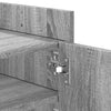 Harmaa tv-taso Steiana 100x35x40cm (puinen)