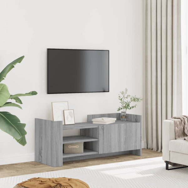 Harmaa tv-taso Steiana 100x35x40cm (puinen)