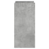 Betoninharmaa senkki Jomeria 45x35x75cm (puinen)