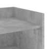Betoninharmaa senkki Jomeria 45x35x75cm (puinen)