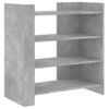 Betoninharmaa senkki Jomeria 73,5x35x75cm (puinen)