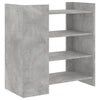 Betoninharmaa senkki Jomeria 73,5x35x75cm (puinen)