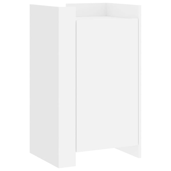 Weißes Sideboard Anelia 45x35x75cm (Holz)