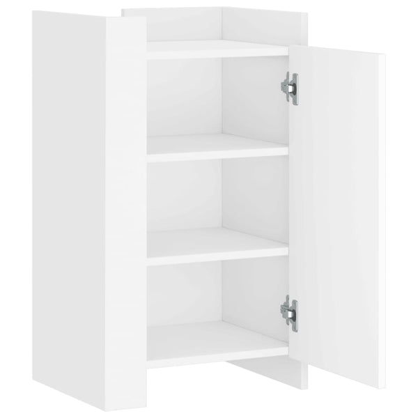 Weißes Sideboard Anelia 45x35x75cm (Holz)