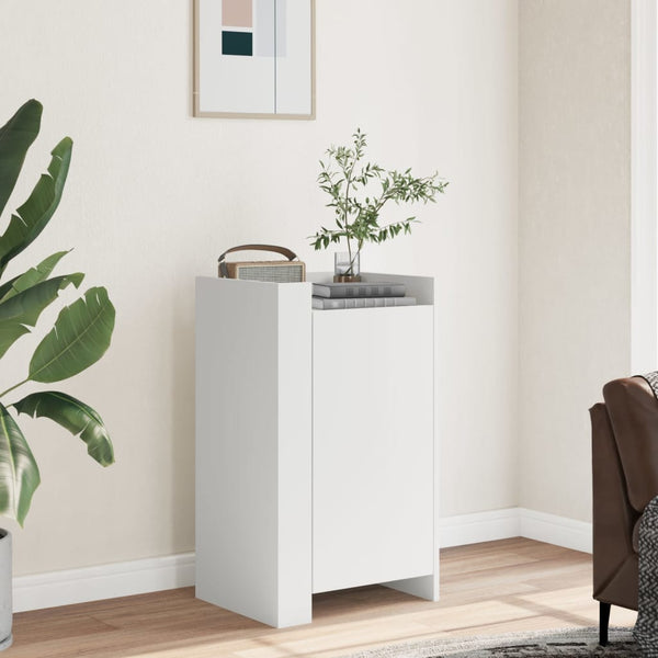 Weißes Sideboard Anelia 45x35x75cm (Holz)