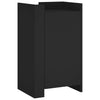 Schwarze Kommode Anelia 45x35x75cm (Holz)