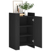 Schwarze Kommode Anelia 45x35x75cm (Holz)