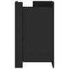 Schwarze Kommode Anelia 45x35x75cm (Holz)