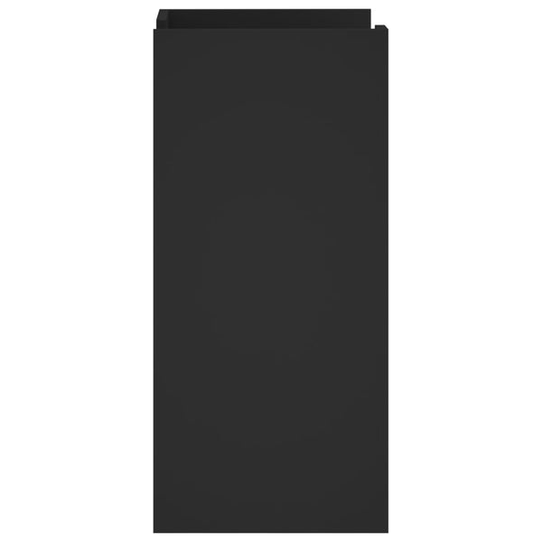 Schwarze Kommode Anelia 45x35x75cm (Holz)
