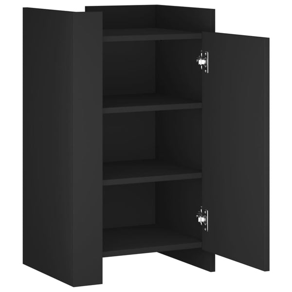 Schwarze Kommode Anelia 45x35x75cm (Holz)
