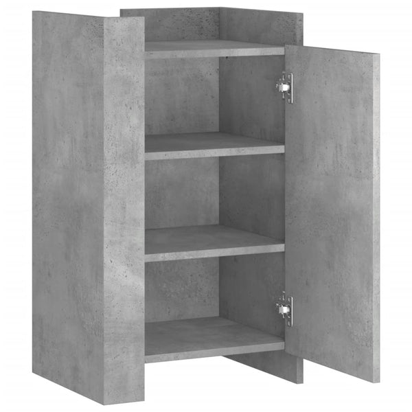 Betoninharmaa senkki Anelia 45x35x75cm (puinen)