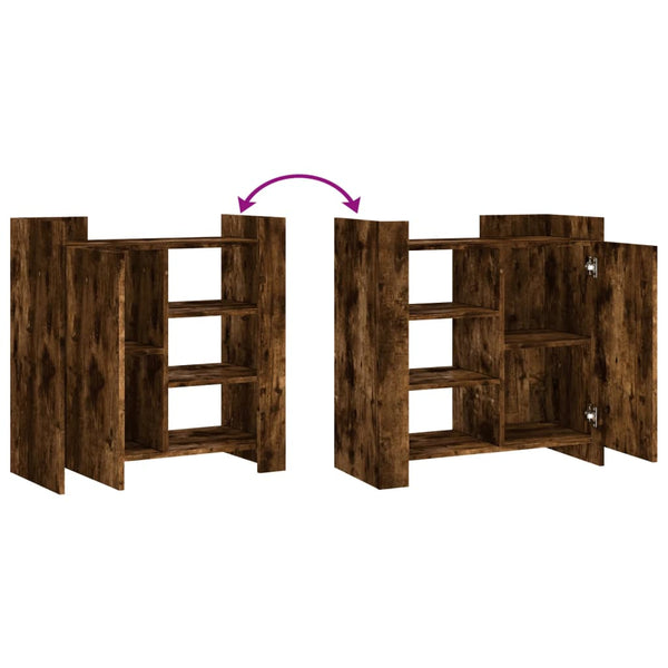 Räuchereichen-Anrichte Enoh 73,5x35x75cm (Holz)
