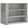 Wandschrank Sabadus 75x35x60cm, betongrau (Holz)