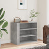 Wandschrank Sabadus 75x35x60cm, betongrau (Holz)