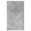 Wandschrank Sabadus 75x35x60cm, betongrau (Holz)
