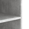 Wandschrank Sabadus 75x35x60cm, betongrau (Holz)