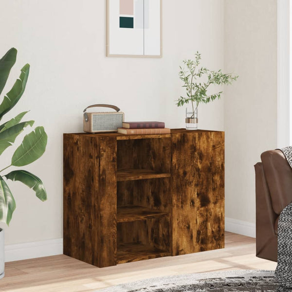 Räuchereiche Hängeschrank Martinovici 75x35x60cm (Holz)