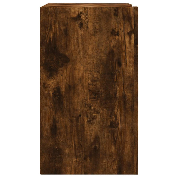 Räuchereiche Hängeschrank Martinovici 75x35x60cm (Holz)