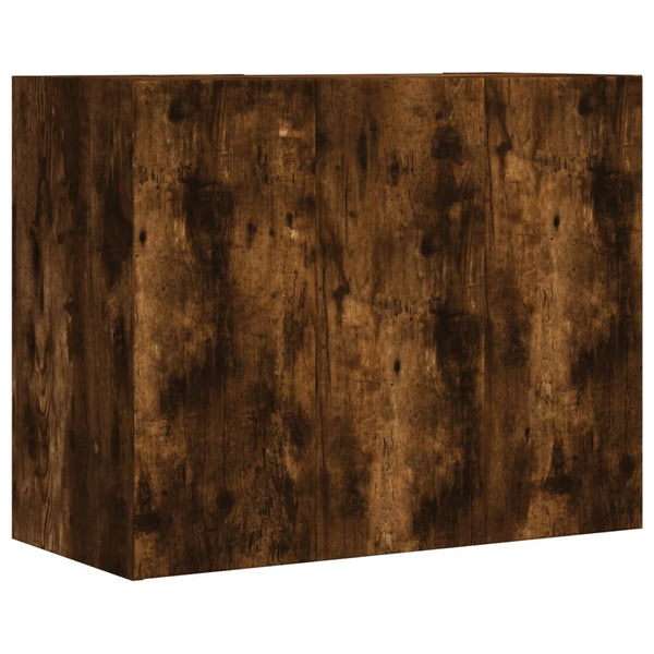 Räuchereiche Hängeschrank Martinovici 75x35x60cm (Holz)