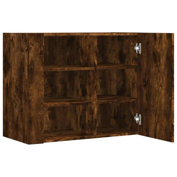 Räuchereiche Hängeschrank Martinovici 75x35x60cm (Holz)