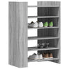 Grauer Schuhschrank Neveanu 74,5x37,5x100cm (Holz)
