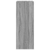 Grauer Schuhschrank Neveanu 74,5x37,5x100cm (Holz)