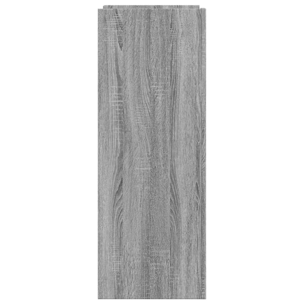 Grauer Schuhschrank Neveanu 74,5x37,5x100cm (Holz)