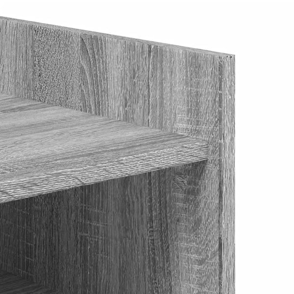 Grauer Schuhschrank Neveanu 74,5x37,5x100cm (Holz)