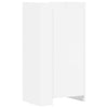 Weißer Schuhschrank Doloresz 52x37,5x100cm (Holz)