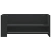 Schwarzes Wandregal Costachi 70,5x35x30,5cm (Holz)