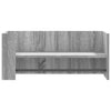 Graues Wandregal Costachi 70,5x35x30,5cm (Holz)