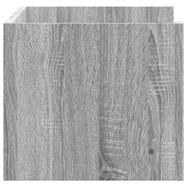 Graues Wandregal Costachi 70,5x35x30,5cm (Holz)