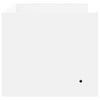 Weißes Wandregal Costachi 100x35x30,5cm (Holz)
