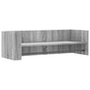 Graues Wandregal Costachi 100x35x30,5cm (Holz)