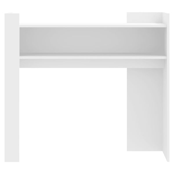 Valkoinen konsolipöytä Sancraian 100x35x90cm (lastulevy)