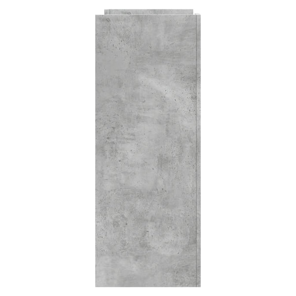 Betoninharmaa konsolipöytä Sancraian 100x35x90cm (lastulevy)