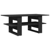 Schwarzer Couchtisch Cadastru 102x55x42cm (Holz)