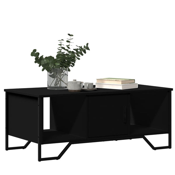 Couchtisch Mugeip Schwarz 100x51x40cm (Holz)