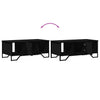 Couchtisch Mugeip Schwarz 100x51x40cm (Holz)