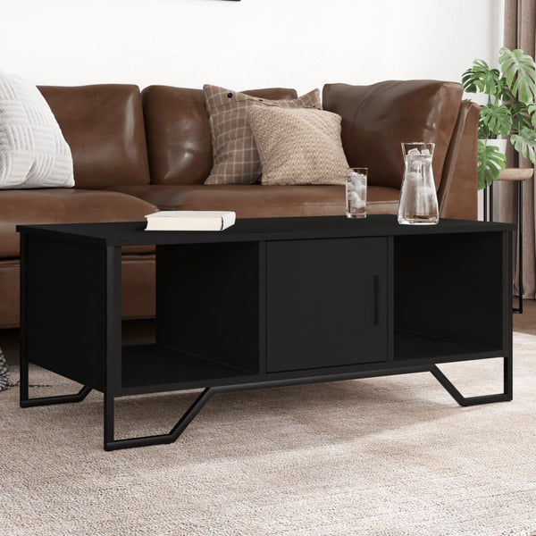 Couchtisch Mugeip Schwarz 100x51x40cm (Holz)