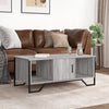 Grauer Couchtisch Mugeip 100x51x40cm (Holz)