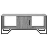 Grauer Couchtisch Mugeip 100x51x40cm (Holz)